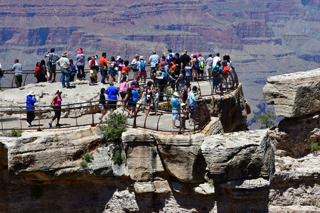 Arizona, USA - july 7 2016 : the picturesque canyon in summerのeditorial素材