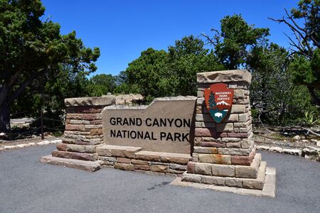 Arizona, USA - july 7 2016 : the picturesque canyon in summerのeditorial素材