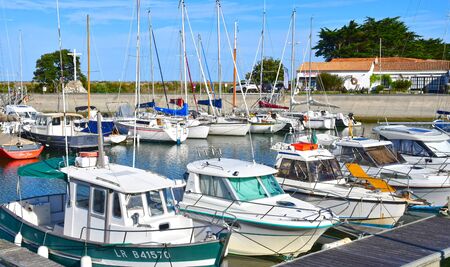 Saint Martin de Re, France - september 26 2016 : the picturesque village in autumnのeditorial素材