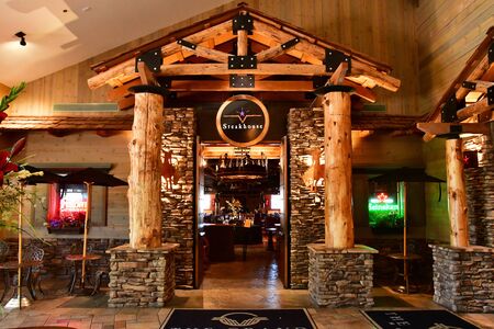 Arizona, USA - july 7 2016 : an hotel near the Grand Canyonのeditorial素材