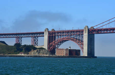 San Francisco; USA - july 13 2016 : the Golden Gate bridgeのeditorial素材