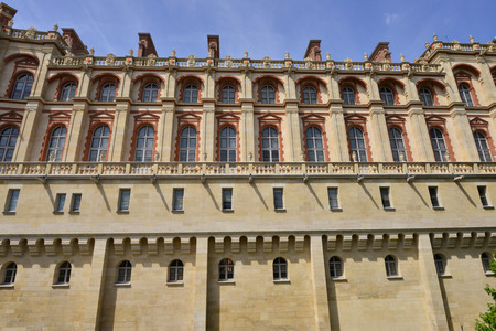 Saint Germain en Laye, France - may 2 2016 : the historical old castleのeditorial素材