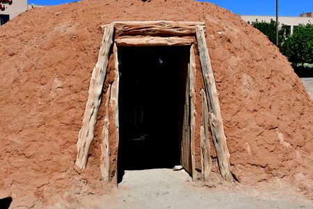 Arizona, USA - july 8 2016 :  the village of Kayenta near Monument Valleyのeditorial素材