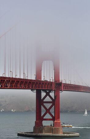 San Francisco; USA - july 13 2016 : the Golden Gate bridgeのeditorial素材