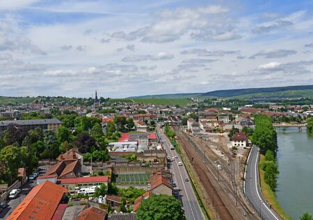 Epernay, France - july 26 2016 : the city seen from the de Castellane towerのeditorial素材