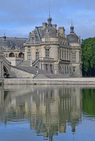 Chantilly, France - august 14 2016 : the castle of Chantillyのeditorial素材