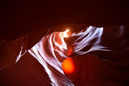 Page, USA - july 9 2016 : the Antelope Canyonのeditorial素材
