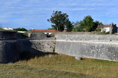 Saint Martin de Re, France - september 26 2016 : the fortificationsのeditorial素材