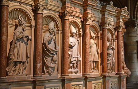 Reims, France - july 26 2016 : the entombment of Saint Remiのeditorial素材