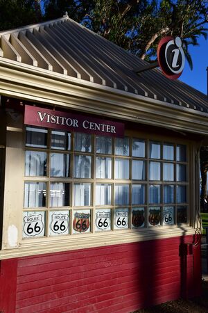 Santa Monica, California, USA - july 15 2016 : visitor centerのeditorial素材