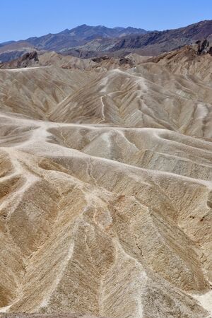 USA - july 11 2016 : Zabriskie Point in the Death Valley National Parkのeditorial素材