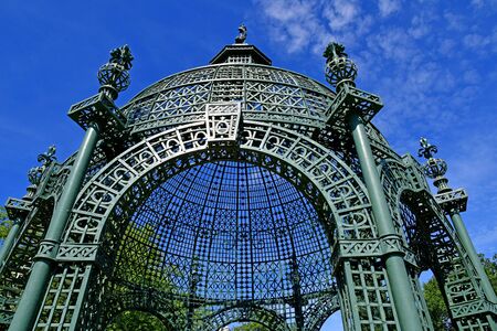 Chantilly, France - august 14 2016 : park of the castle of Chantillyのeditorial素材