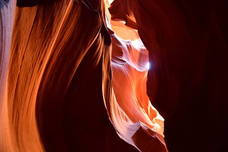 Page, USA - july 9 2016 : the Antelope Canyonのeditorial素材