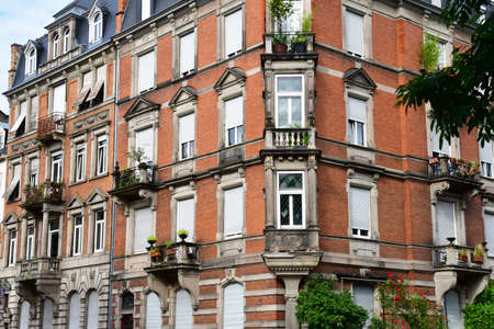 Strasbourg, France - july 24 2016 : the picturesque city center in summerのeditorial素材