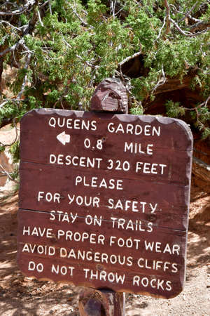 Bryce Canyon, USA - july 9 2016 : the National Parkのeditorial素材