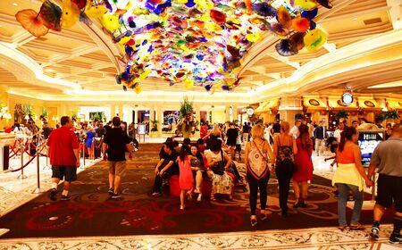Las Vegas, USA - july 11 2016 : the Bellagioのeditorial素材
