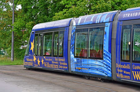 Strasbourg, France - july 24 2016 : the tramwayのeditorial素材
