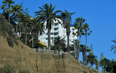 Santa Monica, California, USA - july 15 2016 : the picturesque city in summerのeditorial素材