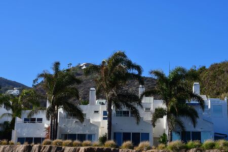 Malibu, California, USA - july 15 2016 : the road between Malibu and Santa Monicaのeditorial素材