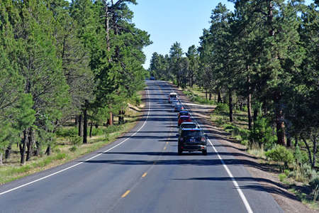 Arizona, USA - july 7 2016 : the picturesque canyon in summerのeditorial素材