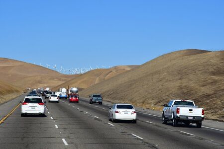 San Francisco; USA - july 13 2016 : the interstate 580