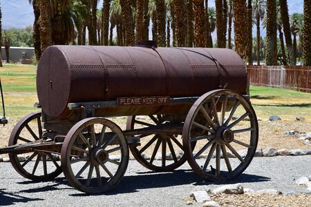 USA - july 11 2016 : the Furnace Creek ranch in the Death Valley National Parkのeditorial素材
