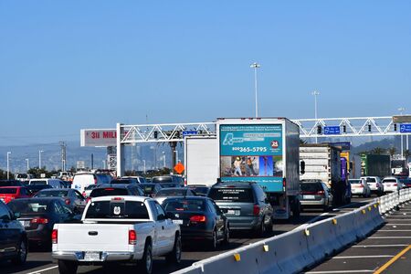 San Francisco; USA - july 13 2016 : cars on the road