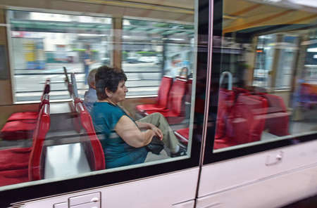 Strasbourg, France - july 24 2016 : the tramwayのeditorial素材