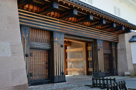 Kanazawa, Japan - august 2 2017 : the 15 th century castleのeditorial素材