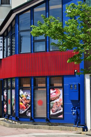 Kanazawa, Japan - august 1 2017 : the city centerのeditorial素材