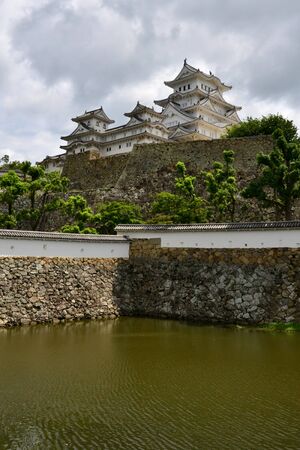 Himeji; Japan - august 7 2017 : the medieval castleのeditorial素材