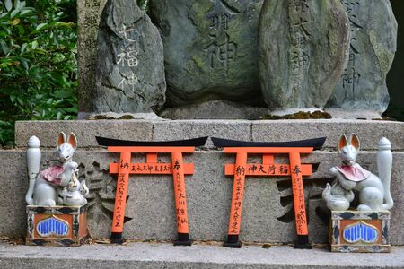 Kyoto, Japan - august 8 2017 : the Fushimi Inari Taisha shrineのeditorial素材