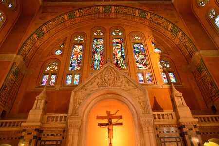 Lisieux; France - july 17 2017 : the Saint Therese basilica