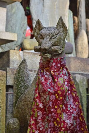 Kyoto, Japan - august 8 2017 : the Fushimi Inari Taisha shrineのeditorial素材