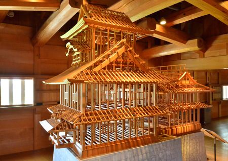 Kanazawa, Japan - august 2 2017 : the 15 th century castleのeditorial素材