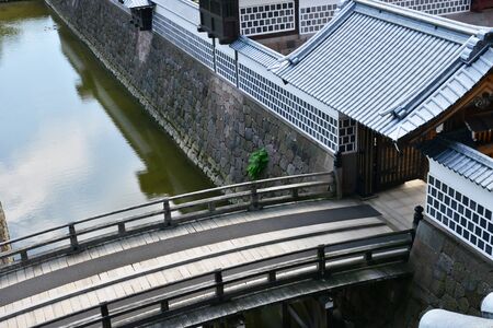 Kanazawa, Japan - august 2 2017 : the 15 th century castleのeditorial素材