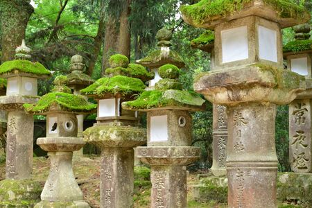 Nara, Japan - july 31 2017 : the Kasuga Taishaのeditorial素材