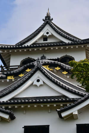 Hikone, Japan - august 9 2017 : the historical castleのeditorial素材