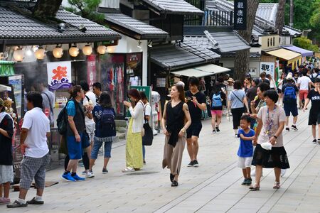 Nara, Japan - july 31 2017 : the Nara  centerのeditorial素材