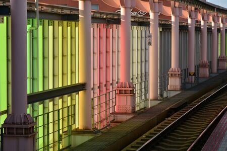 Nara, Japan - july 31 2017 : the Nara train stationのeditorial素材