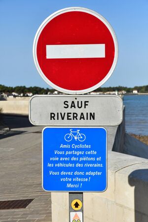 Rivedoux Plage; France - november 26 2017 : the picturesque seasideのeditorial素材