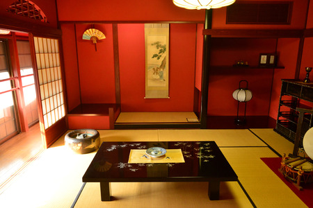 Kanazawa, Japan - august 3 2017 : the Nishi Chaya Shiryokan museumのeditorial素材