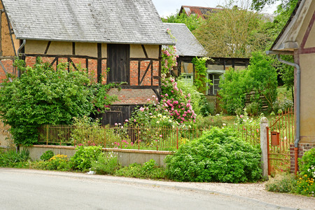 Lisors, France - june 29 2017 : rural landscapeのeditorial素材