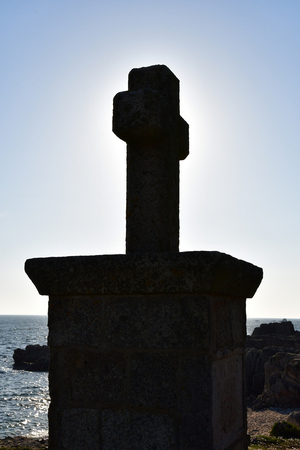 Batz sur Mer, France - april 12 2017 : the Cote Sauvageの写真素材