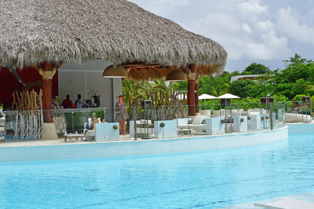 Punta Cana, Dominican Republic - june 1 2017 : an hotelのeditorial素材