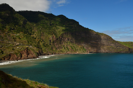 Faial, Madeira, Portugal - february 23 2018 : rural landscapeのeditorial素材
