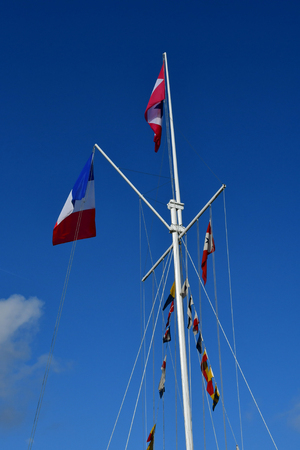 Les Mureaux; France - september 17 2017 : Cercle de Voile de Paris, a sailing clubのeditorial素材