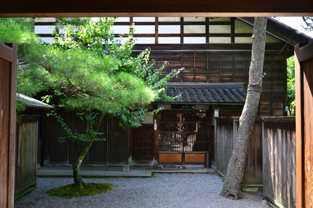 Kanazawa, Japan - august 3 2017 : the Nagamachi samourai house districtのeditorial素材
