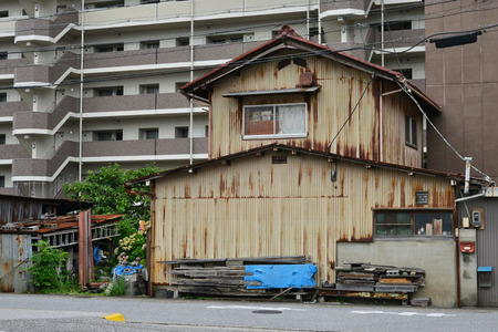 Hikone, Japan - august 9 2017 : the city centerのeditorial素材