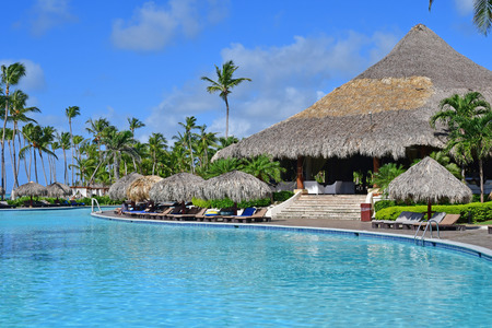 Punta Cana, Dominican Republic - june 2 2017 : an hotelのeditorial素材